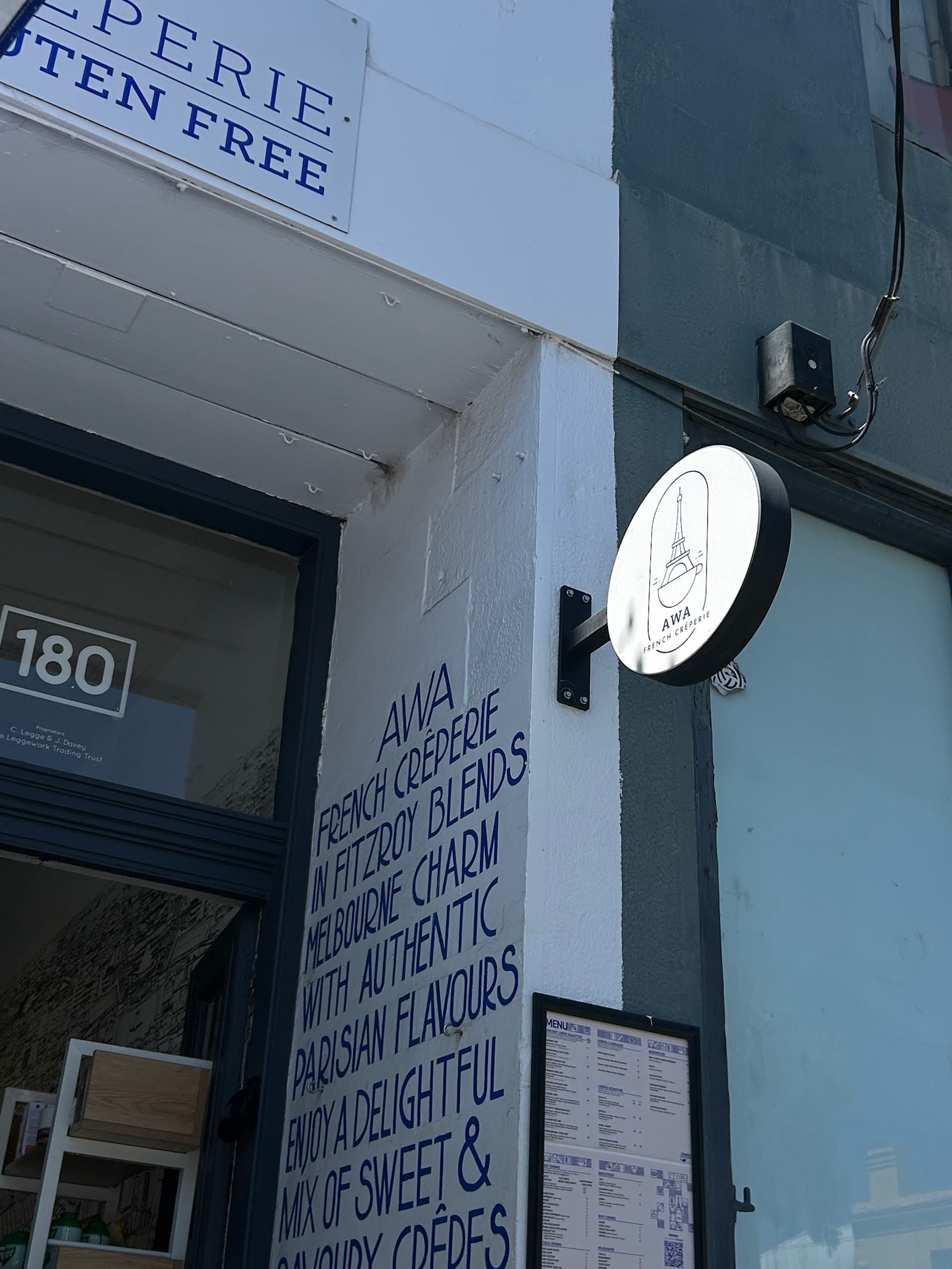 Awa French Crêperie & Café — Fitzroy, Melbourne