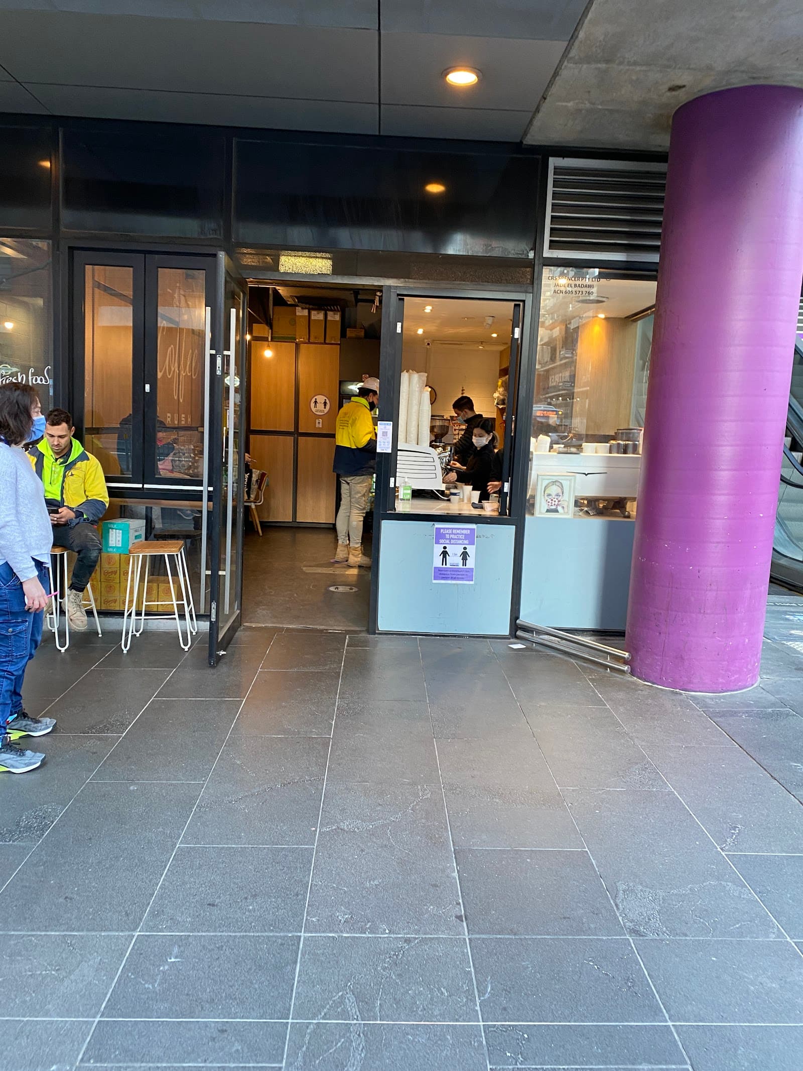 Coffee Rush — Docklands, Melbourne