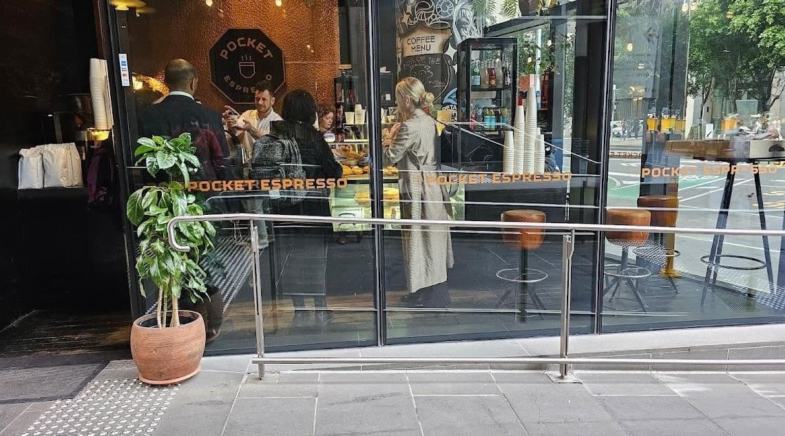 Pocket Espresso Cafe — Southbank, Melbourne