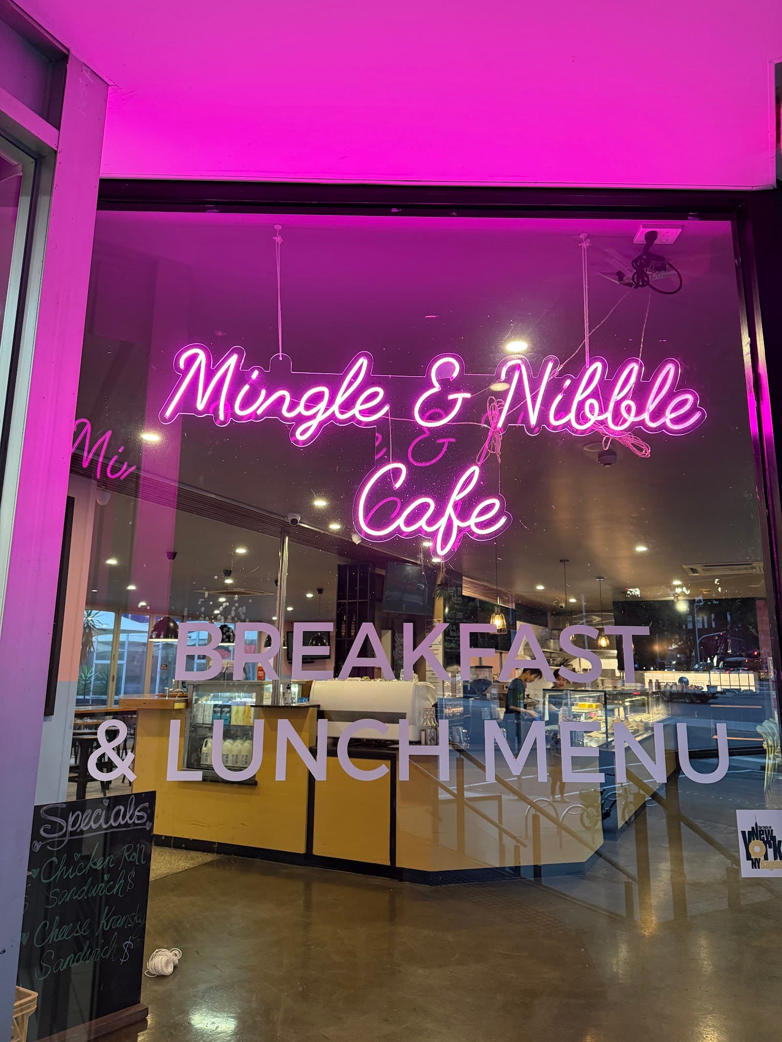 Mingle & Nibble Café — North Melbourne, Melbourne