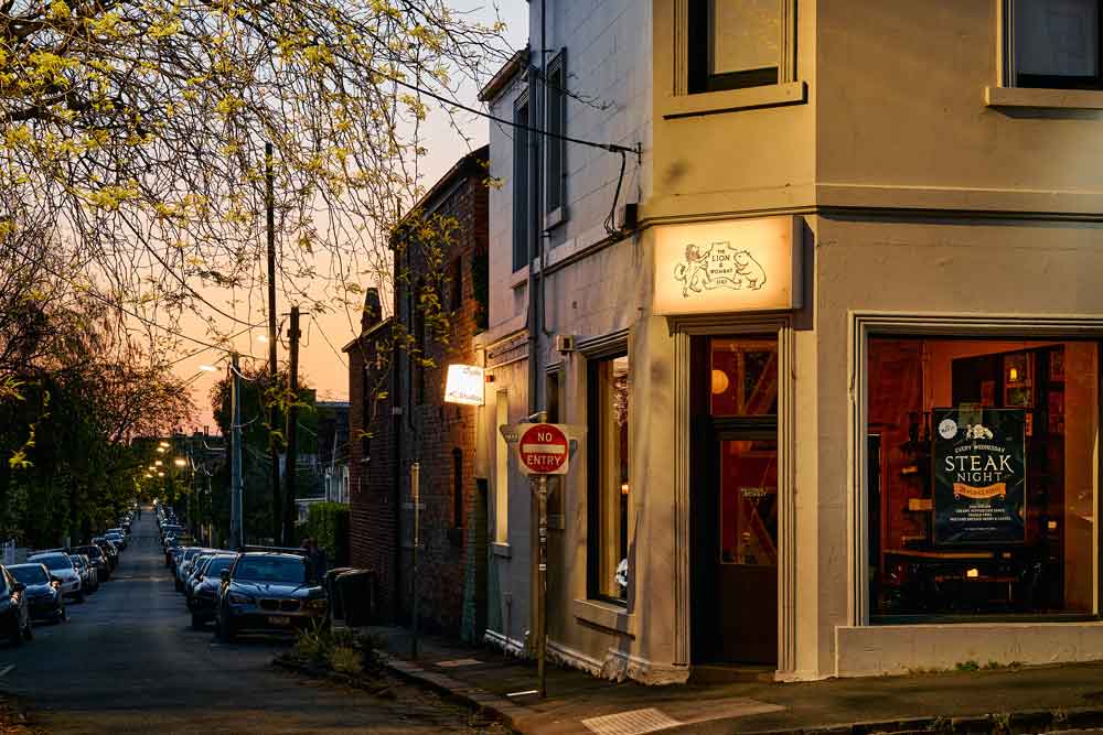 The Lion & Wombat — St Kilda, Melbourne