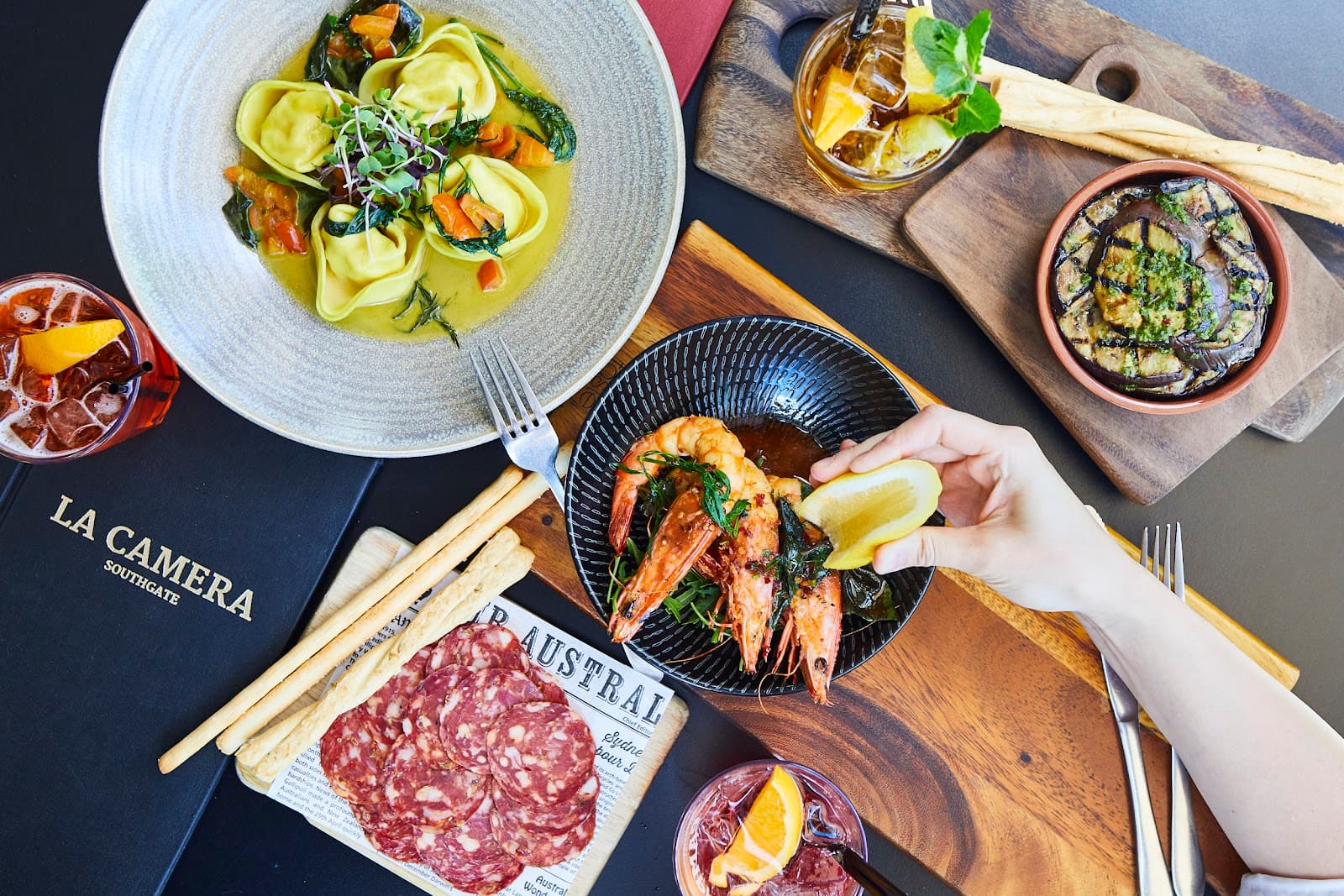 La Camera, Italian Restaurant — Southbank, Melbourne