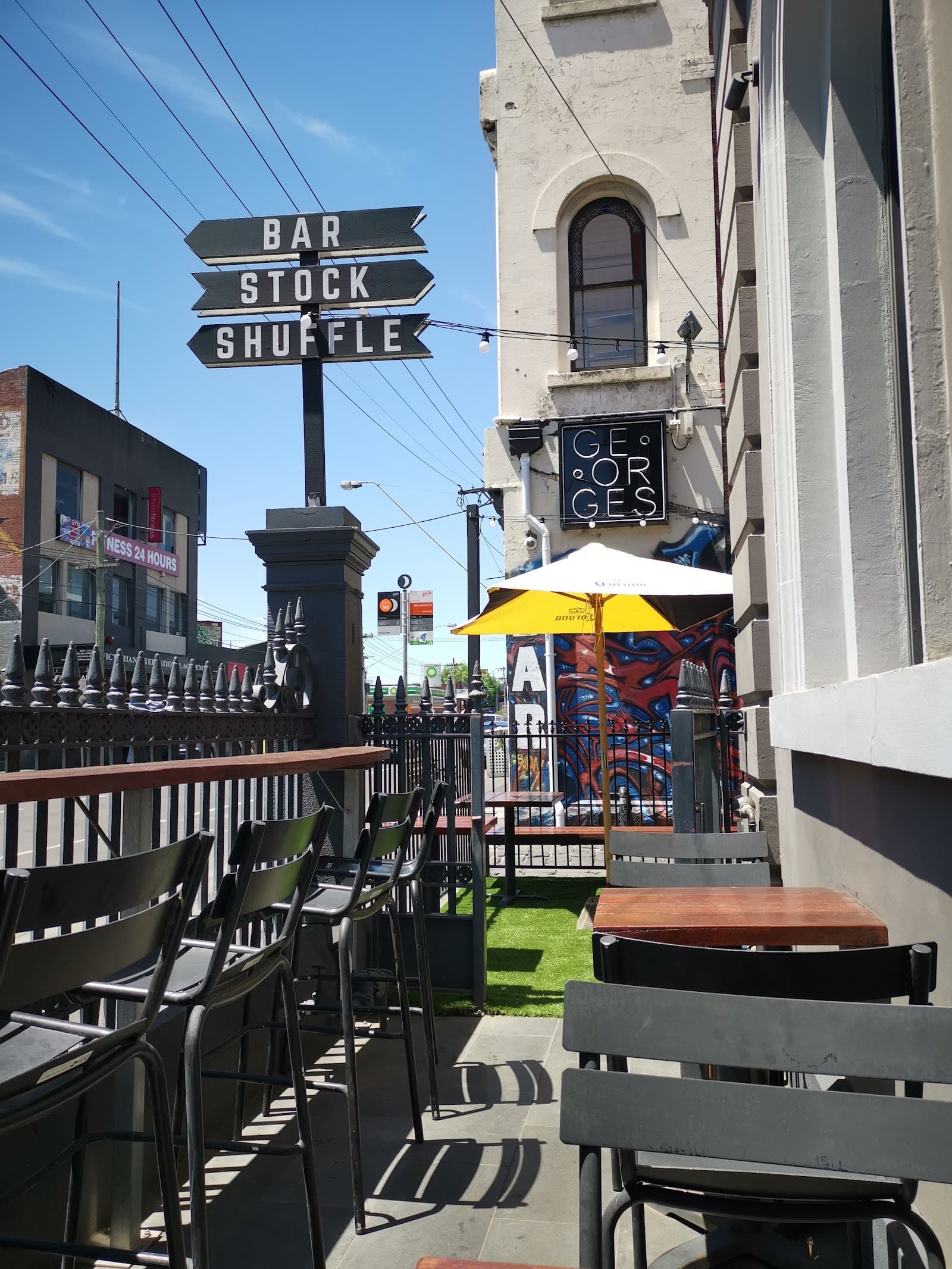 BAR STOCK SHUFFLE — Fitzroy, Melbourne
