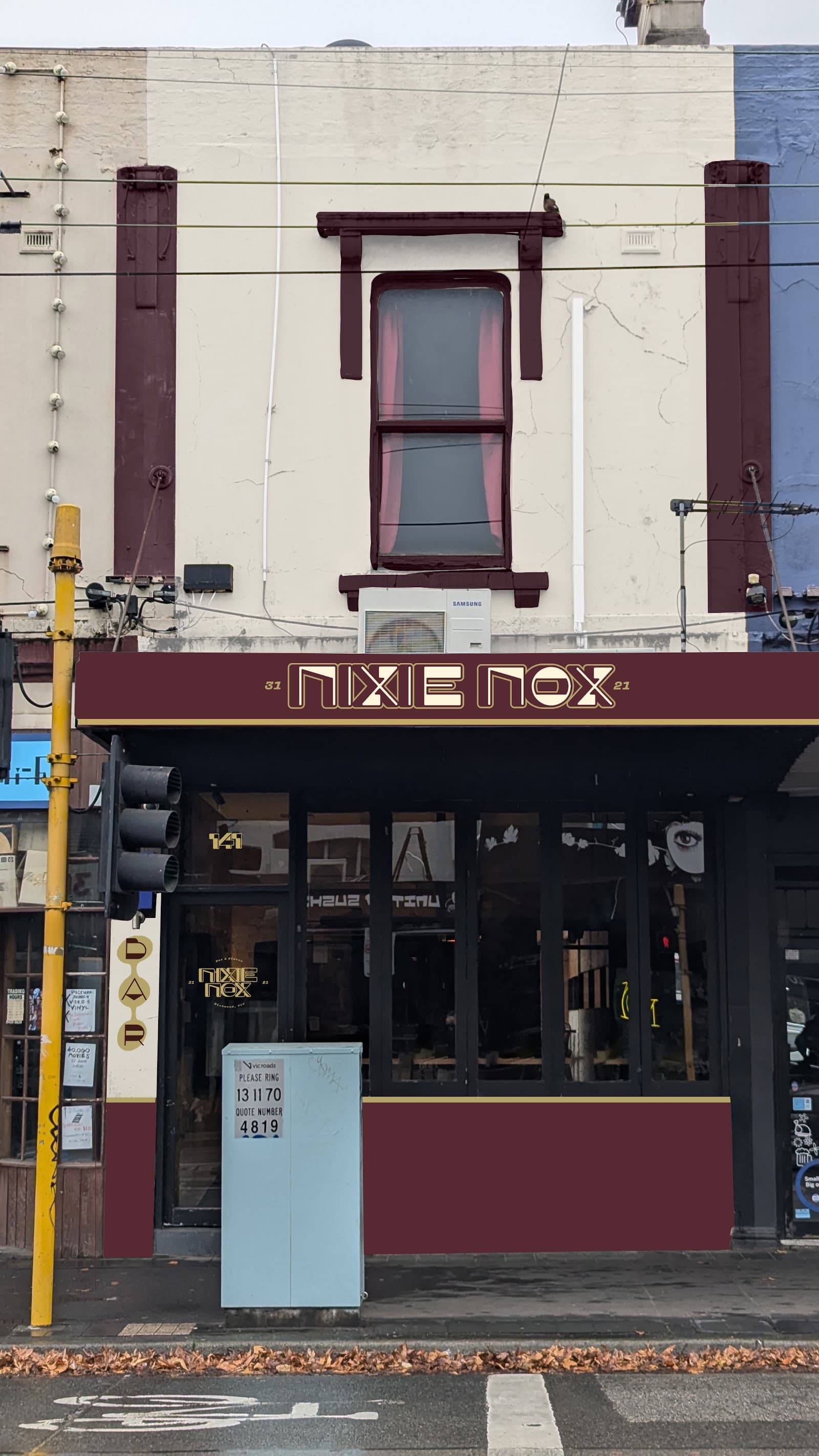 Nixie Nox — Richmond, Melbourne