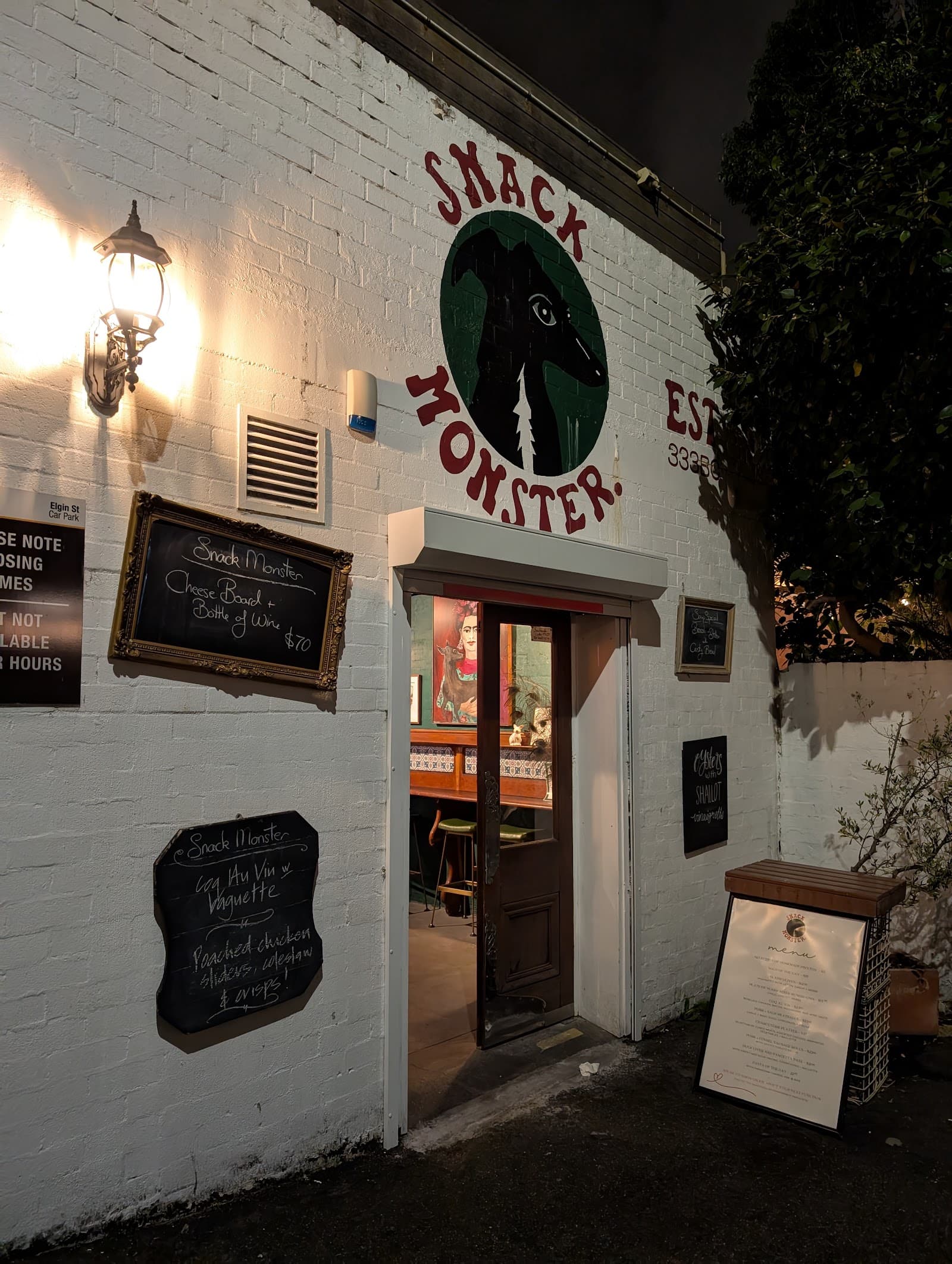 SnackMonster Bar — Carlton, Melbourne
