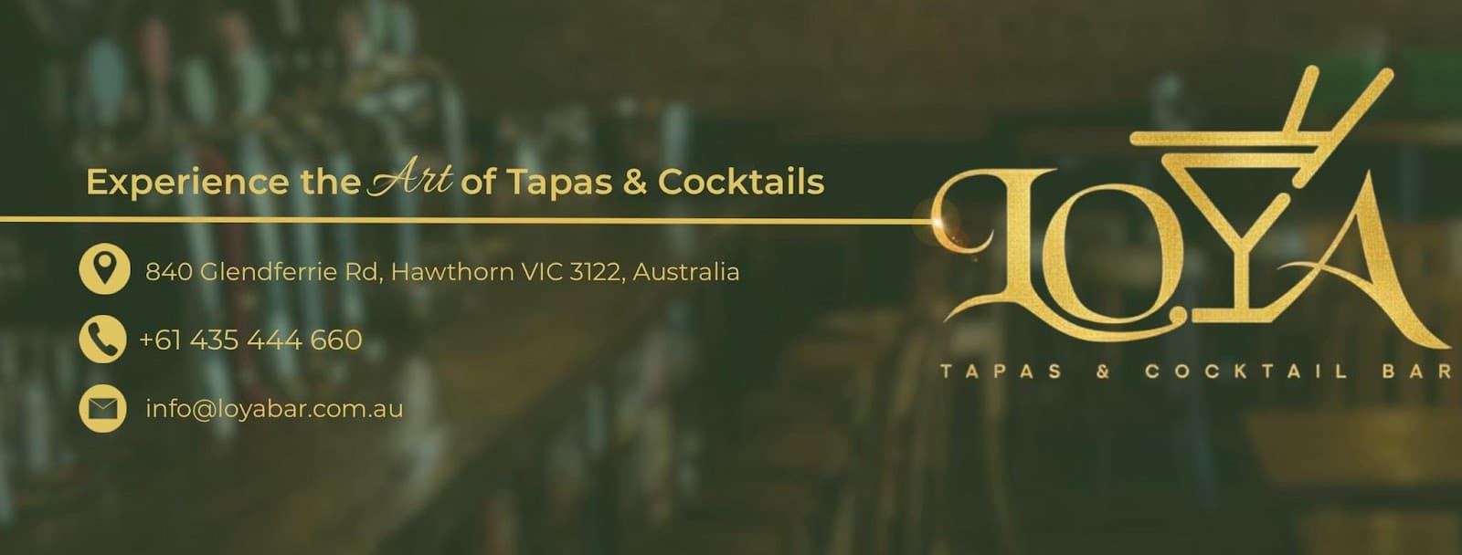 Loya Tapas & Cocktail Bar - Melbourne — Hawthorn, Melbourne
