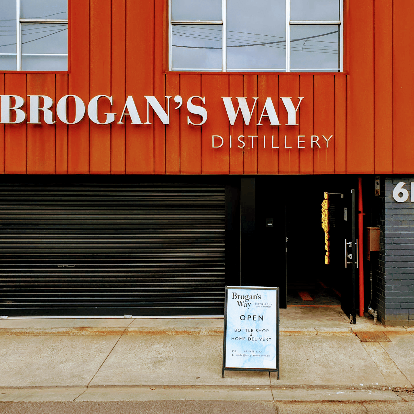 Brogan's Way Distillery — Richmond, Melbourne