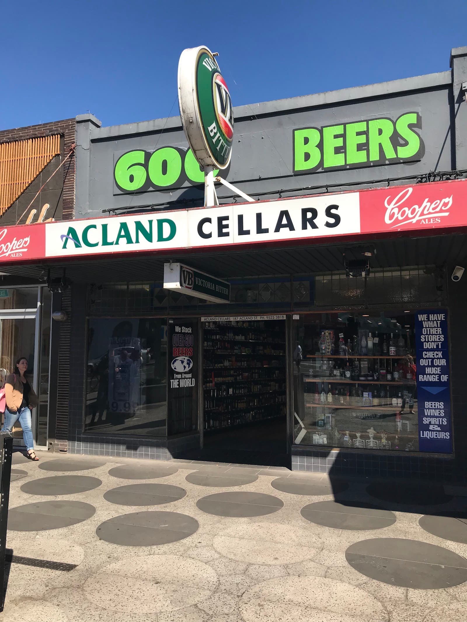 Acland Cellars — St Kilda, Melbourne