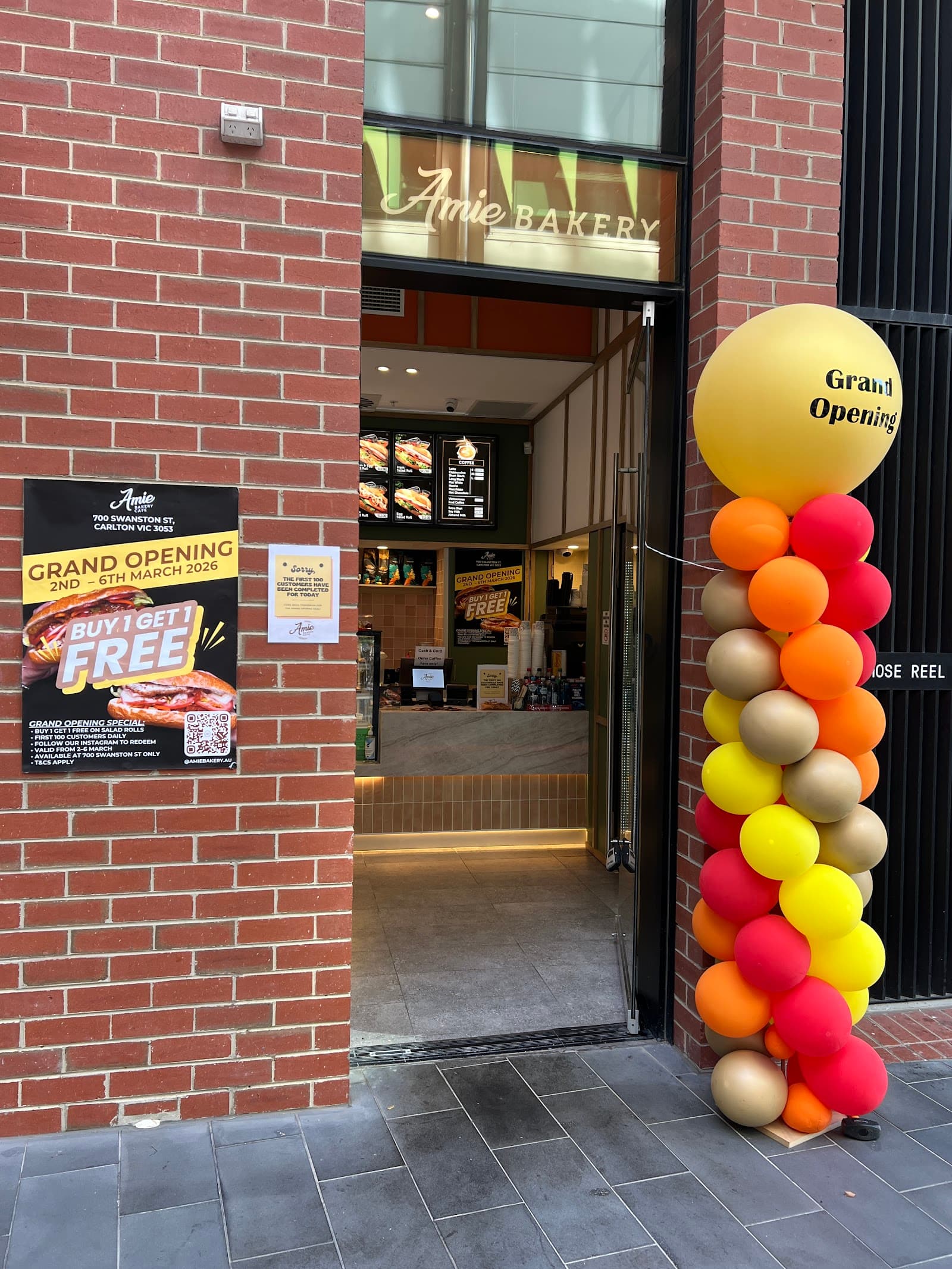 Amie Bakery Cafe Melbourne University — Carlton, Melbourne