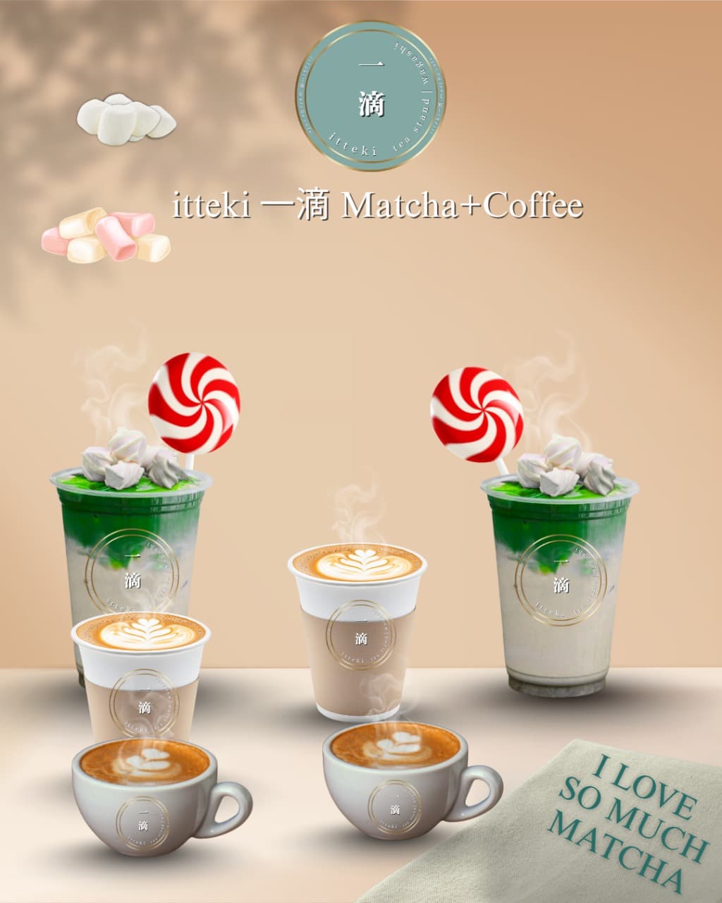 itteki- Matcha + Coffee + Sandwich + Cakes (Southbank) — Southbank, Melbourne