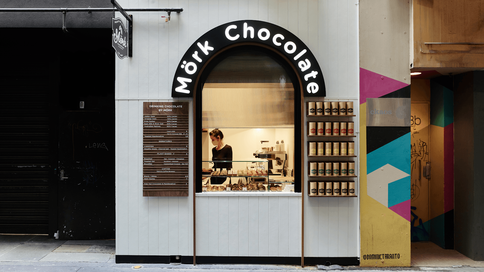 Mörk Chocolate Elevator — Southbank, Melbourne