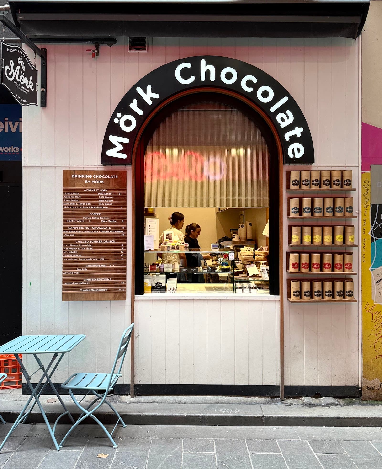 Mörk Chocolate Elevator — Southbank, Melbourne
