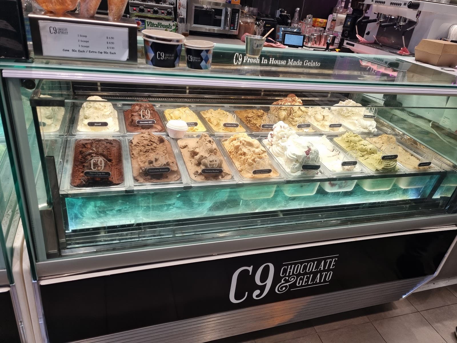 C9 Chocolate and Gelato Fitzroy — Brunswick, Melbourne