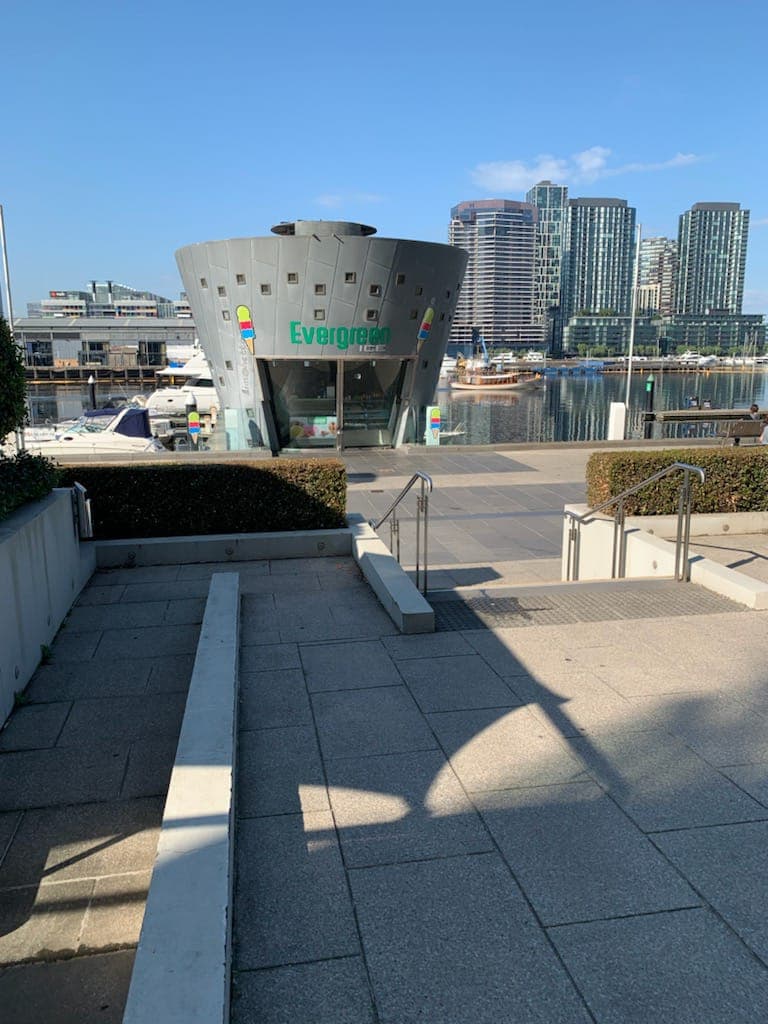 Evergreen Ice — Docklands, Melbourne