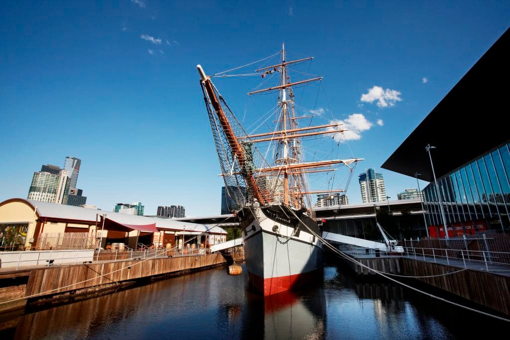 Polly Woodside — South Wharf, Melbourne