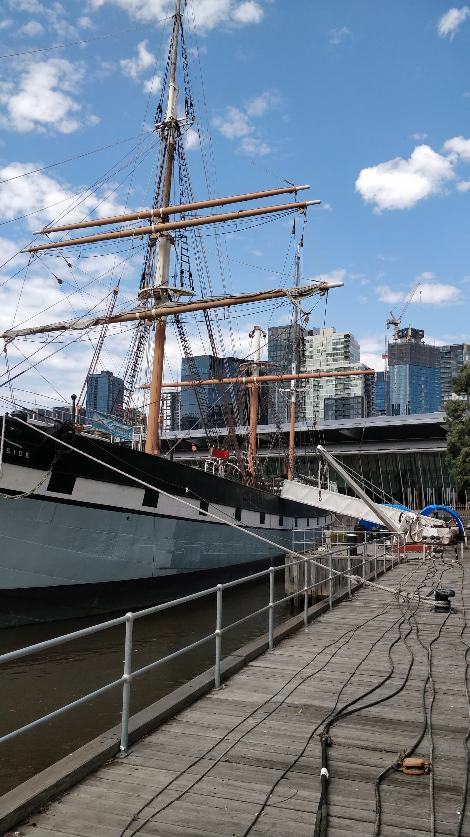 Polly Woodside — South Wharf, Melbourne