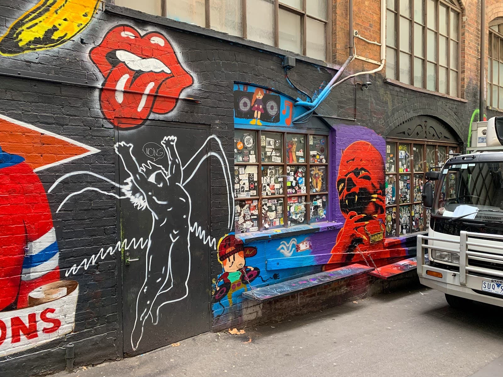 AC/DC Lane Graffiti — Melbourne