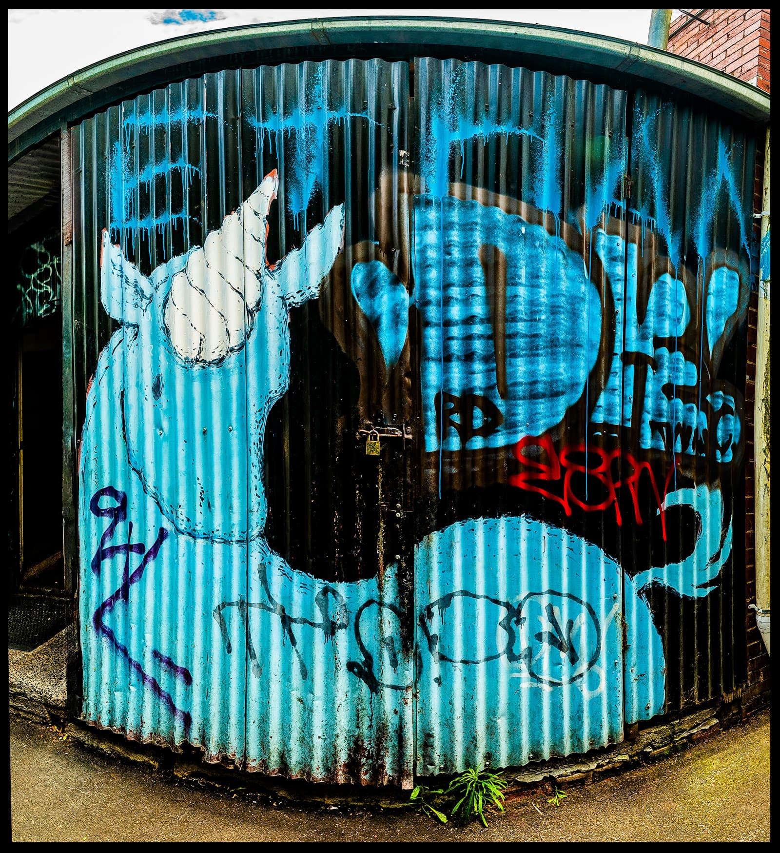 Fitzroy Faces Street Art — Fitzroy, Melbourne