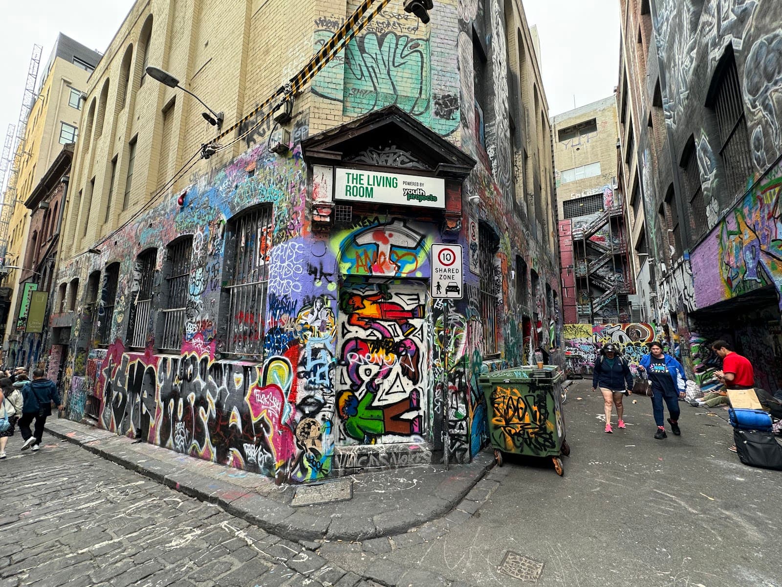 Fitzroy Faces Street Art — Fitzroy, Melbourne