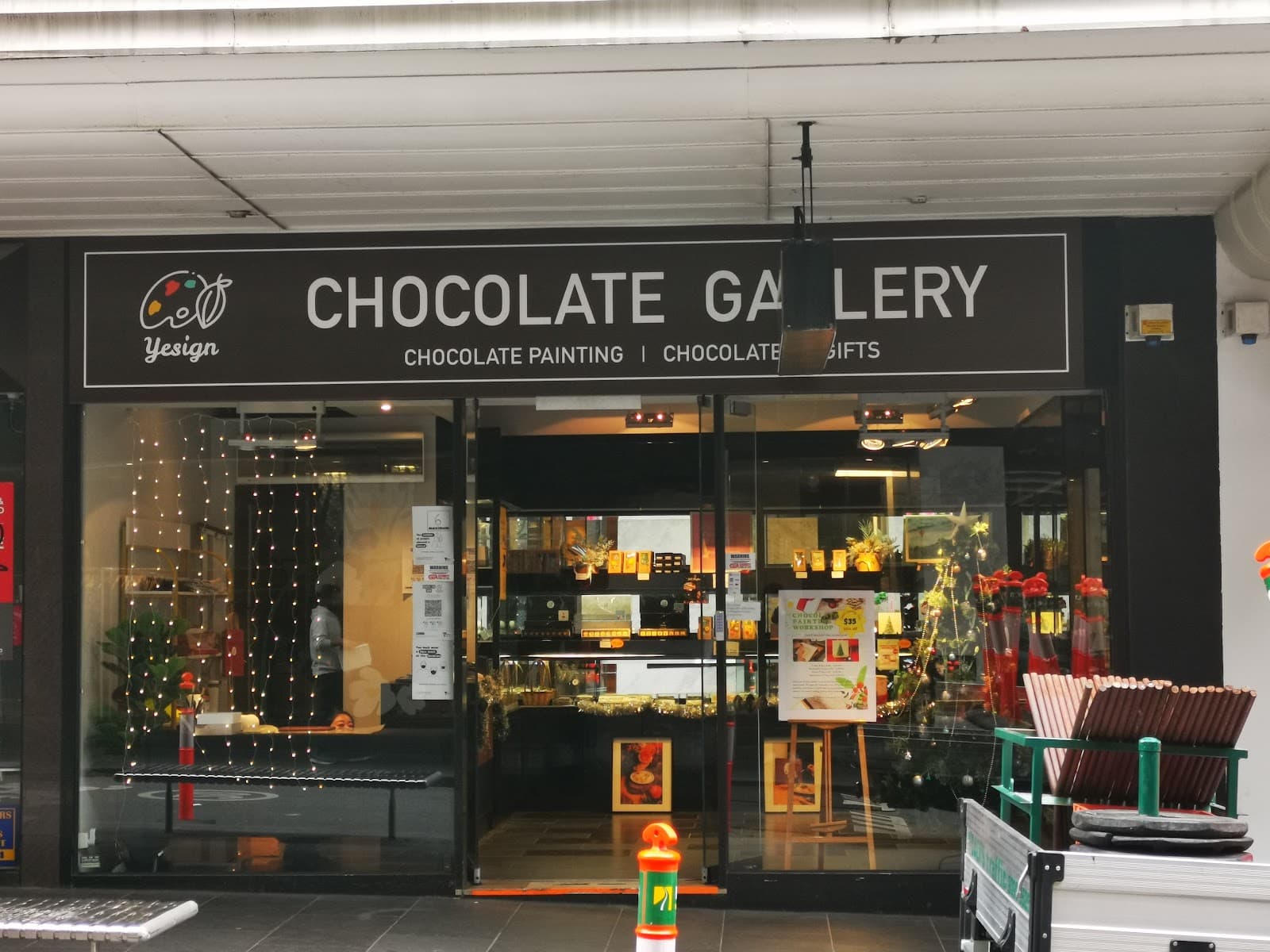 Yesign Chocolate Gallery — Docklands, Melbourne