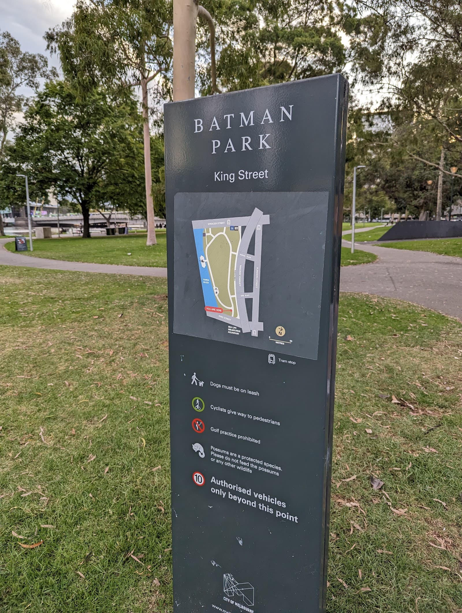 Batman Park — Southbank, Melbourne