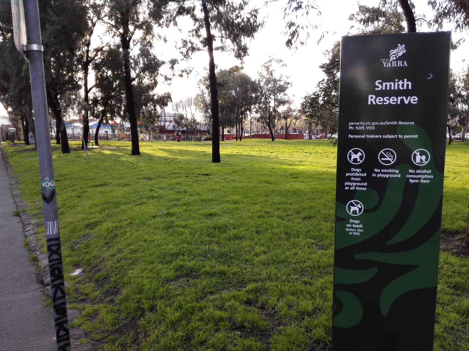 Smith Reserve — Fitzroy, Melbourne