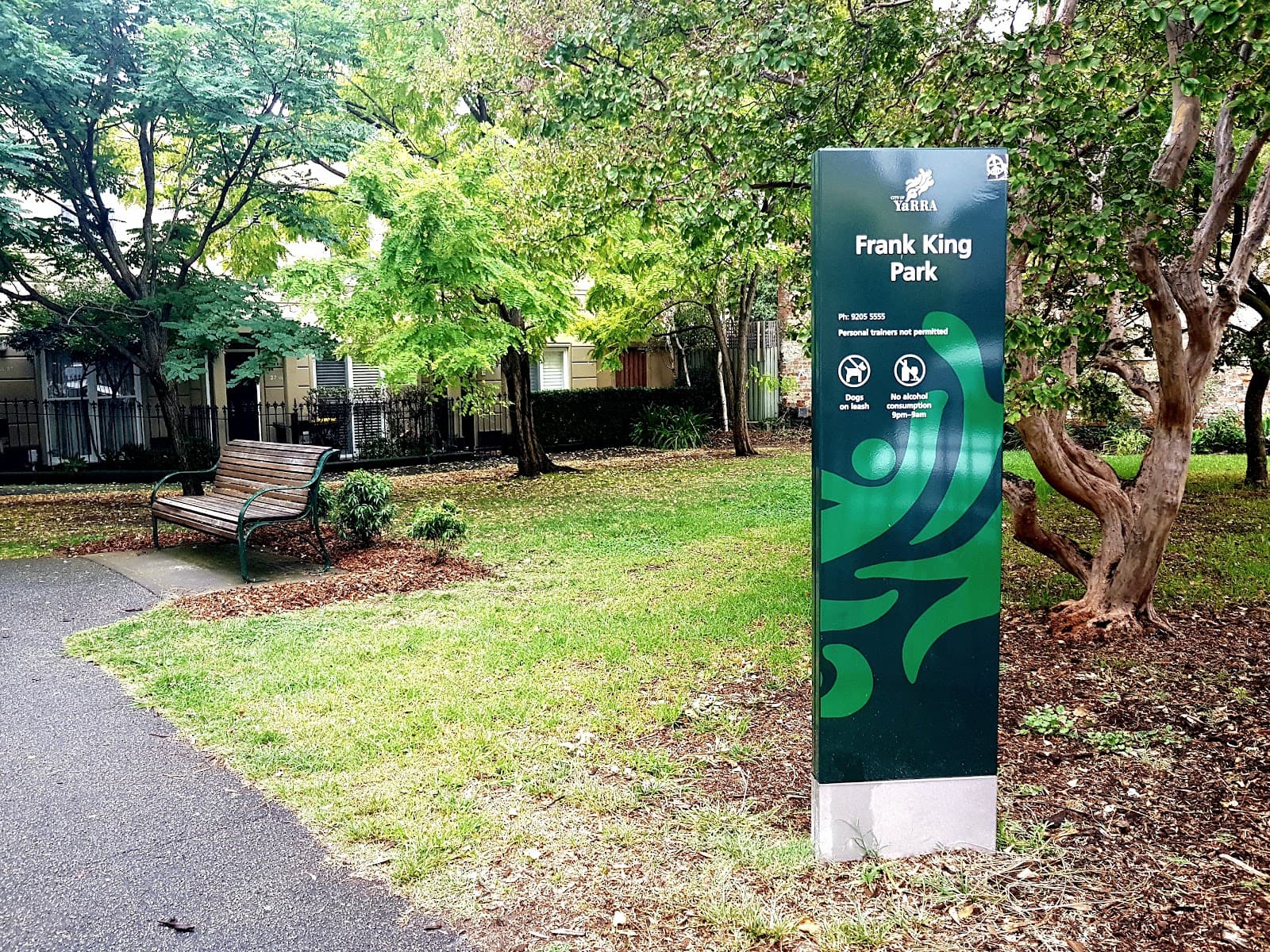 Frank King Park — Fitzroy, Melbourne