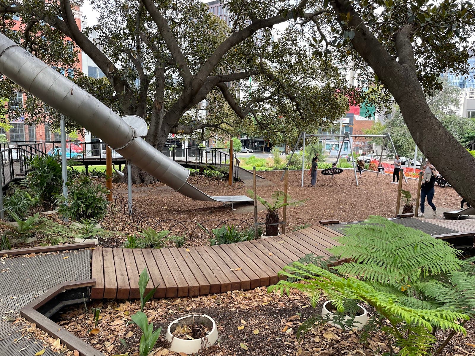 Lincoln Square South Playground — Carlton, Melbourne