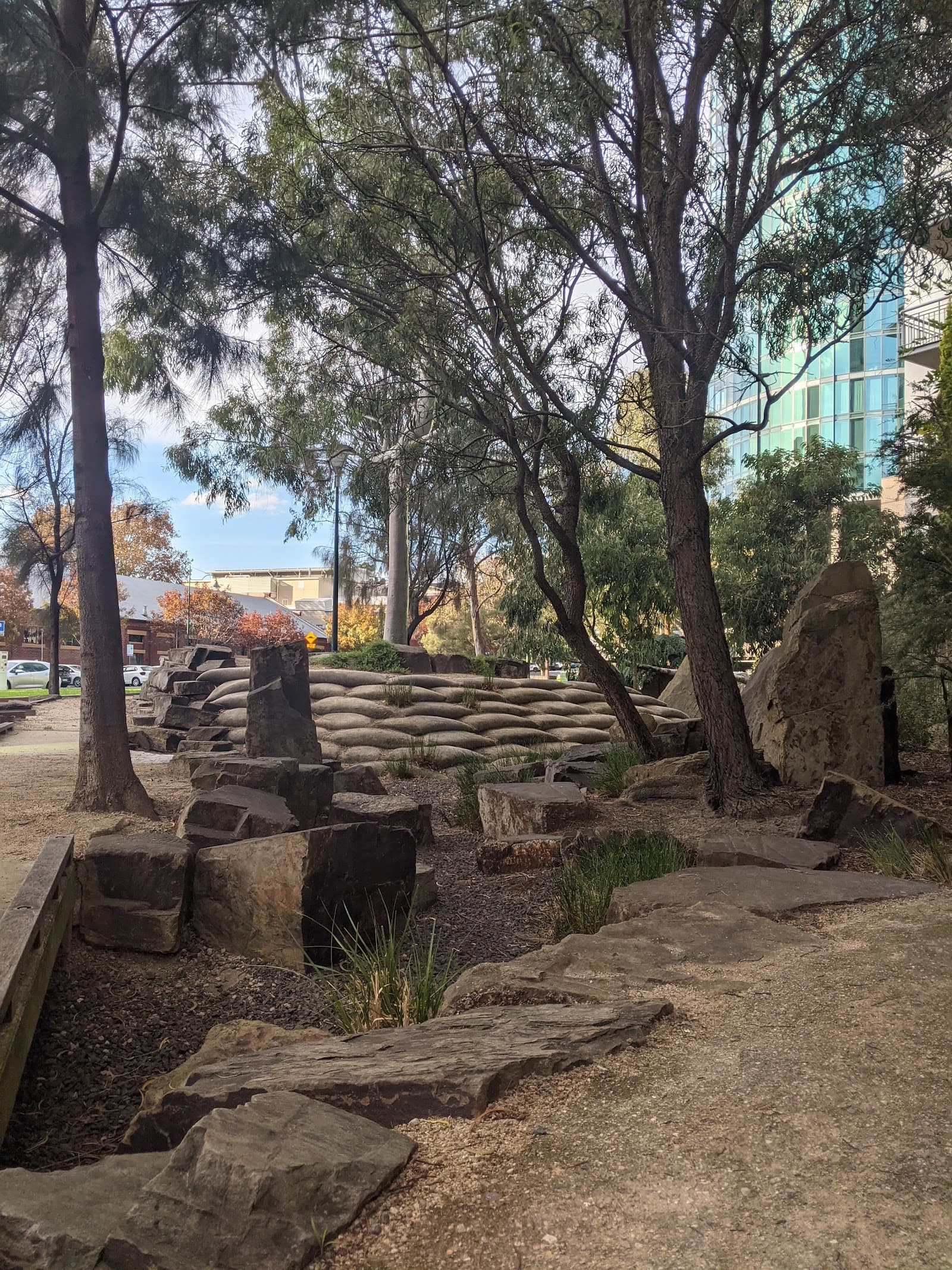 Grant Street Reserve Playground — Southbank, Melbourne