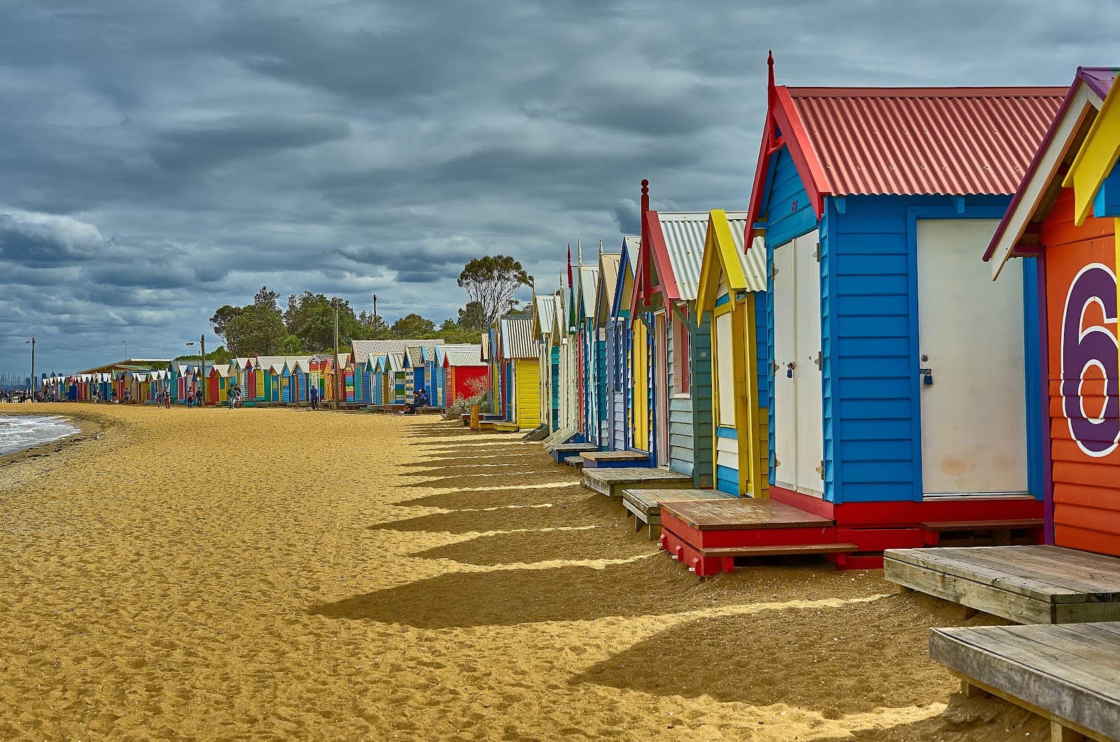 Brighton Bathing Boxes — Hawthorn, Melbourne