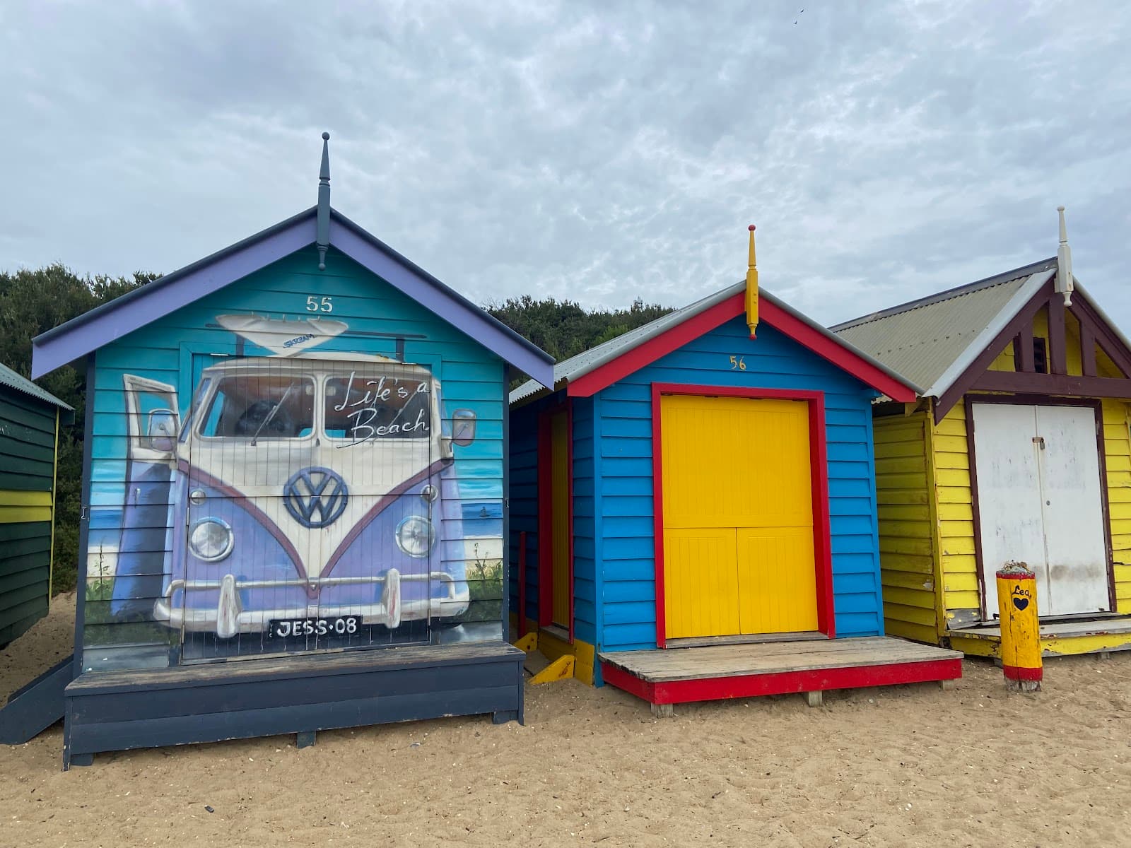 Brighton Bathing Boxes — Hawthorn, Melbourne