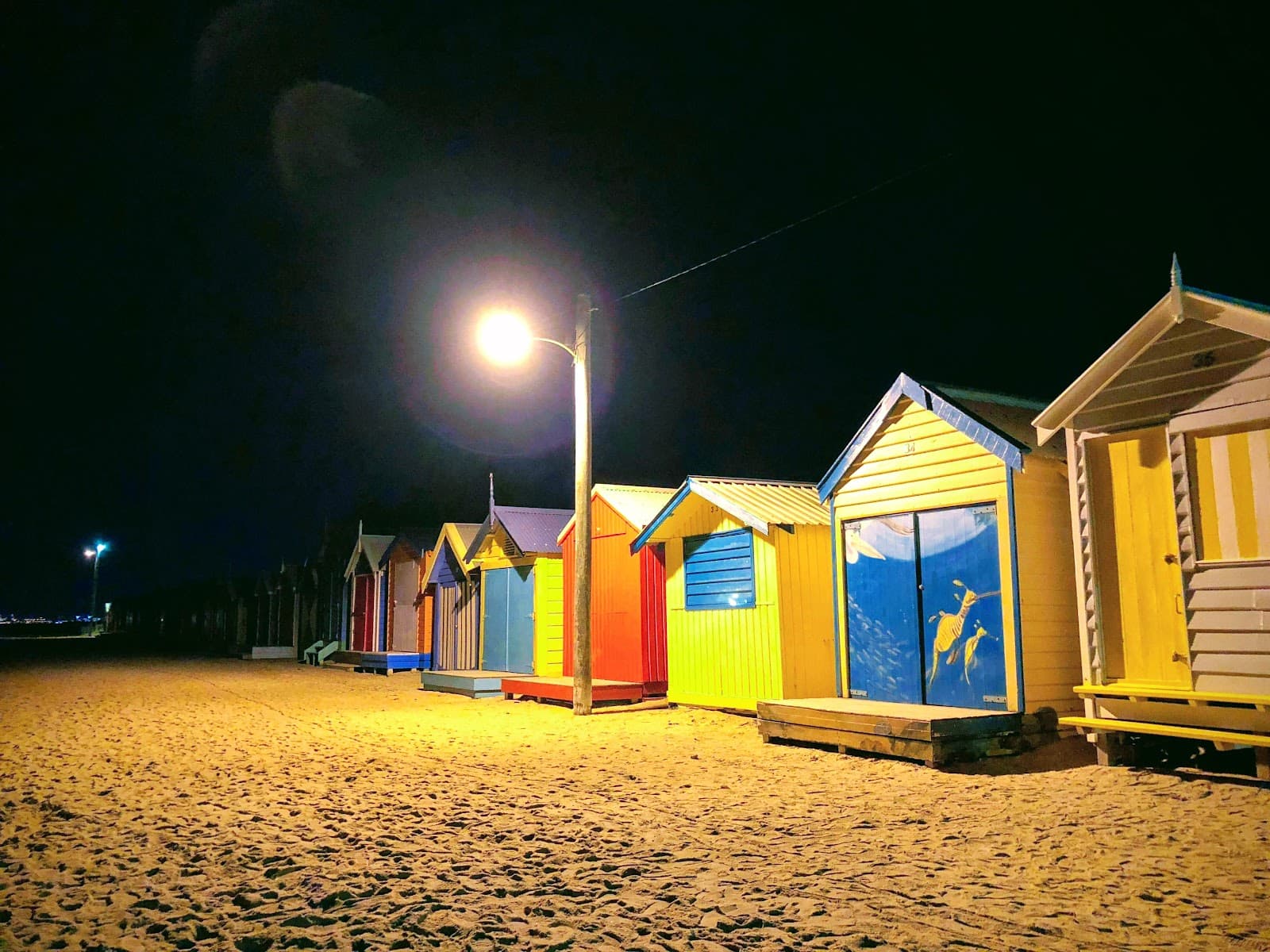 Brighton Bathing Boxes — Hawthorn, Melbourne