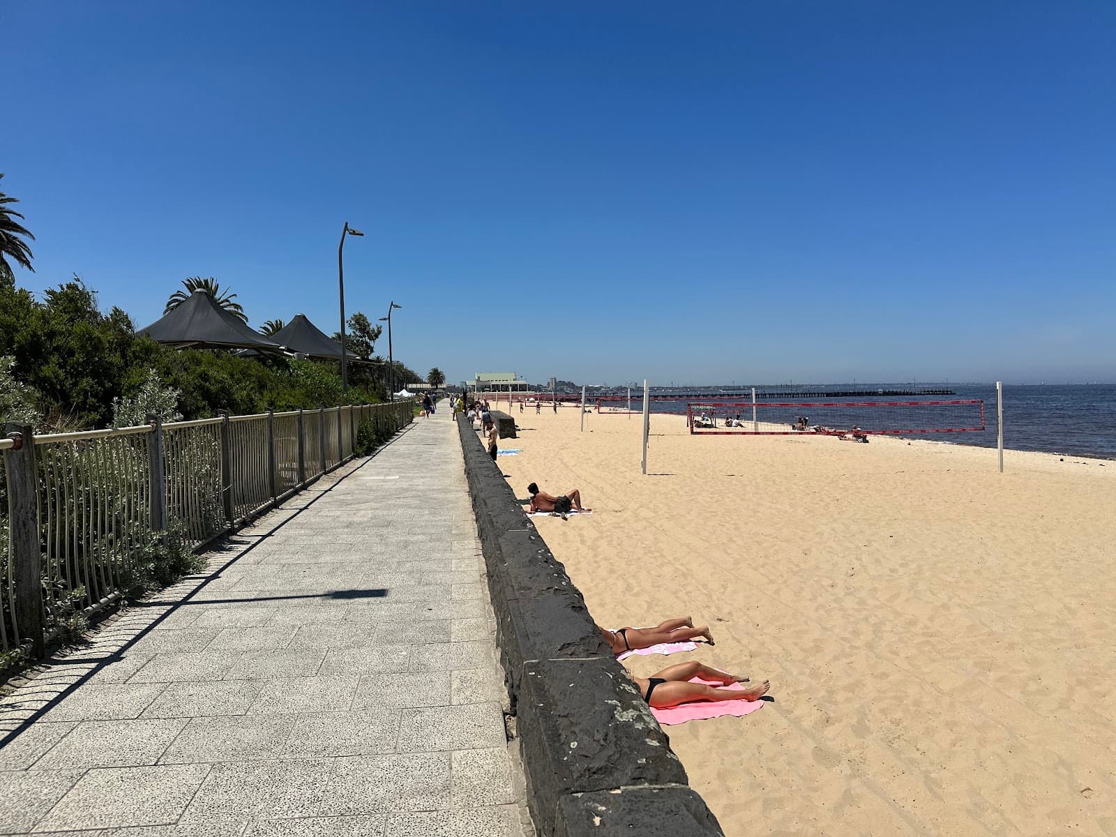 South Melbourne Beach Volleyball Courts — Collingwood, Melbourne