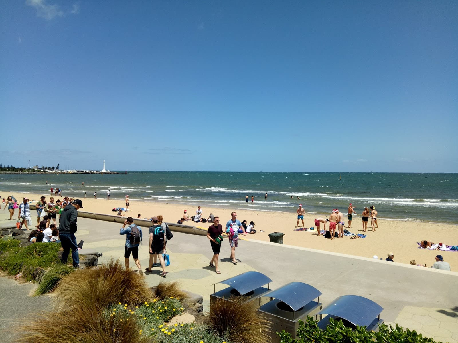 St Kilda beach