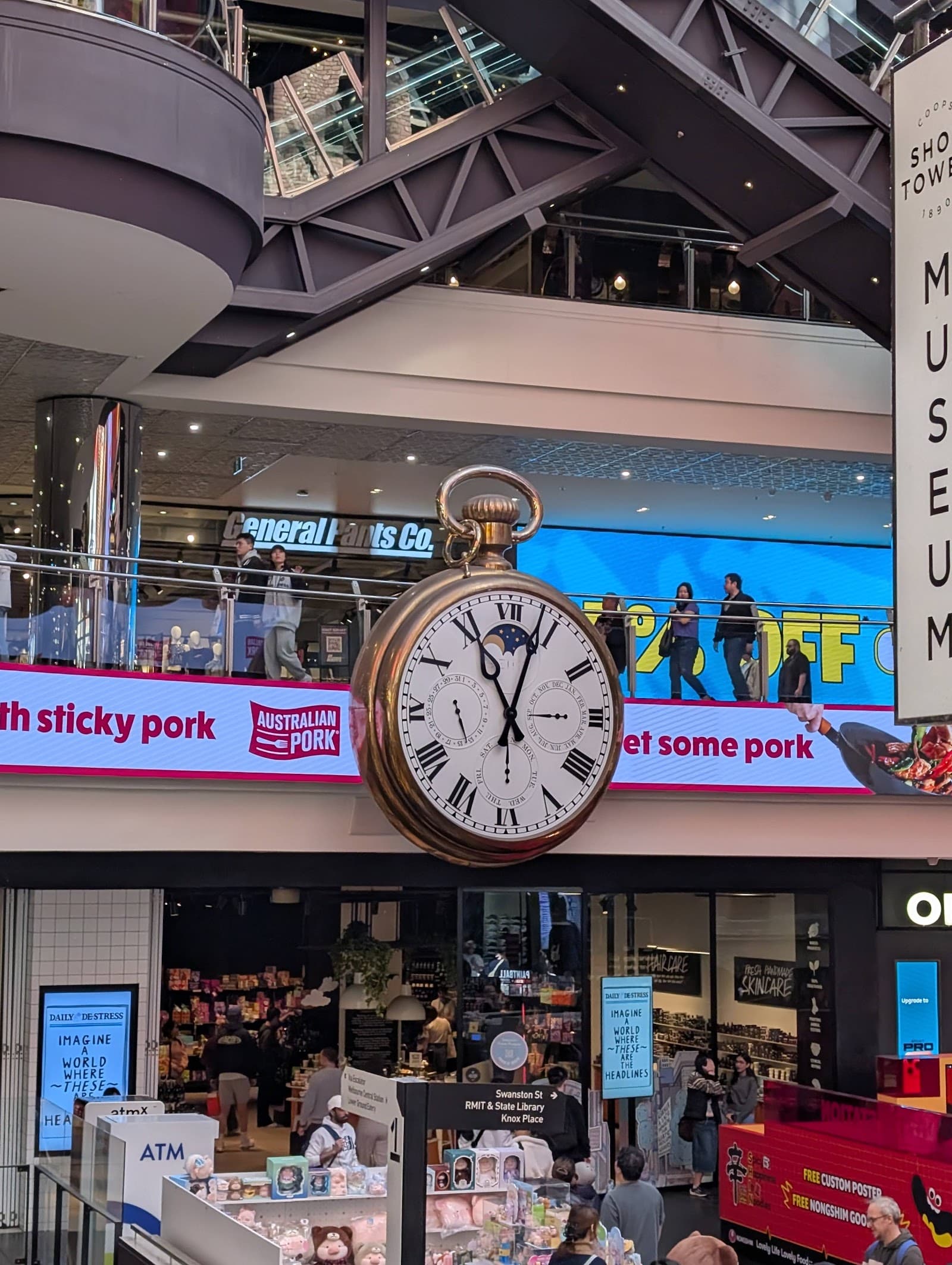 The Melbourne Central Clock — North Melbourne, Melbourne