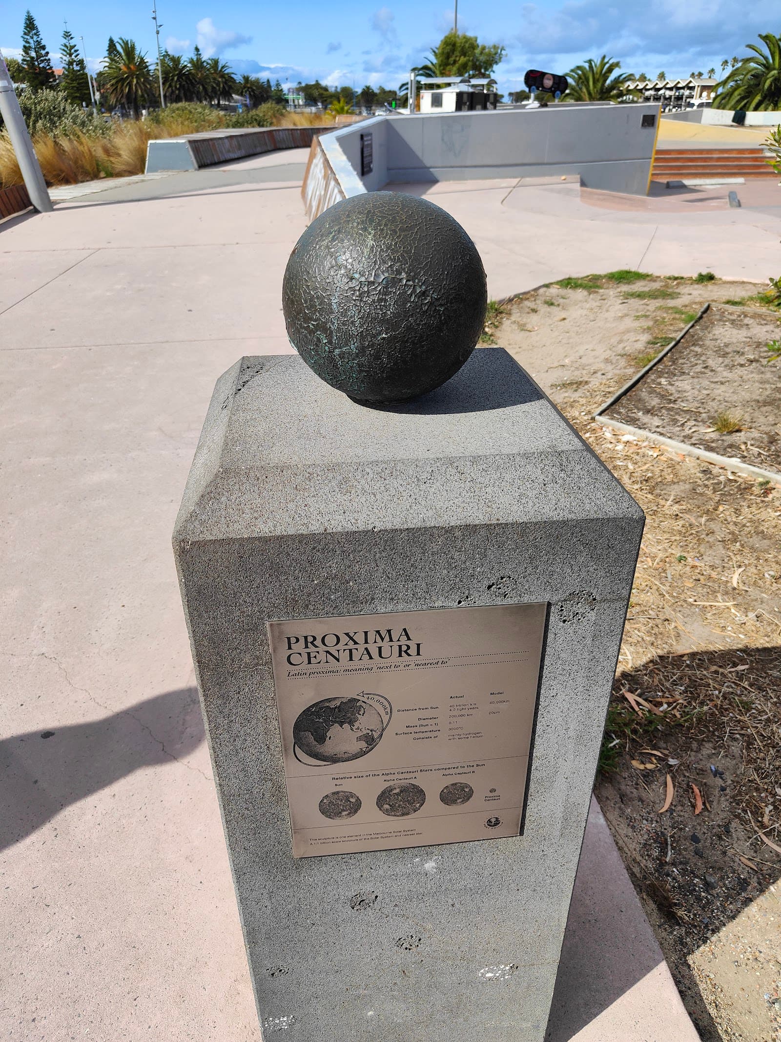 Sun - Solar System Trail — St Kilda, Melbourne