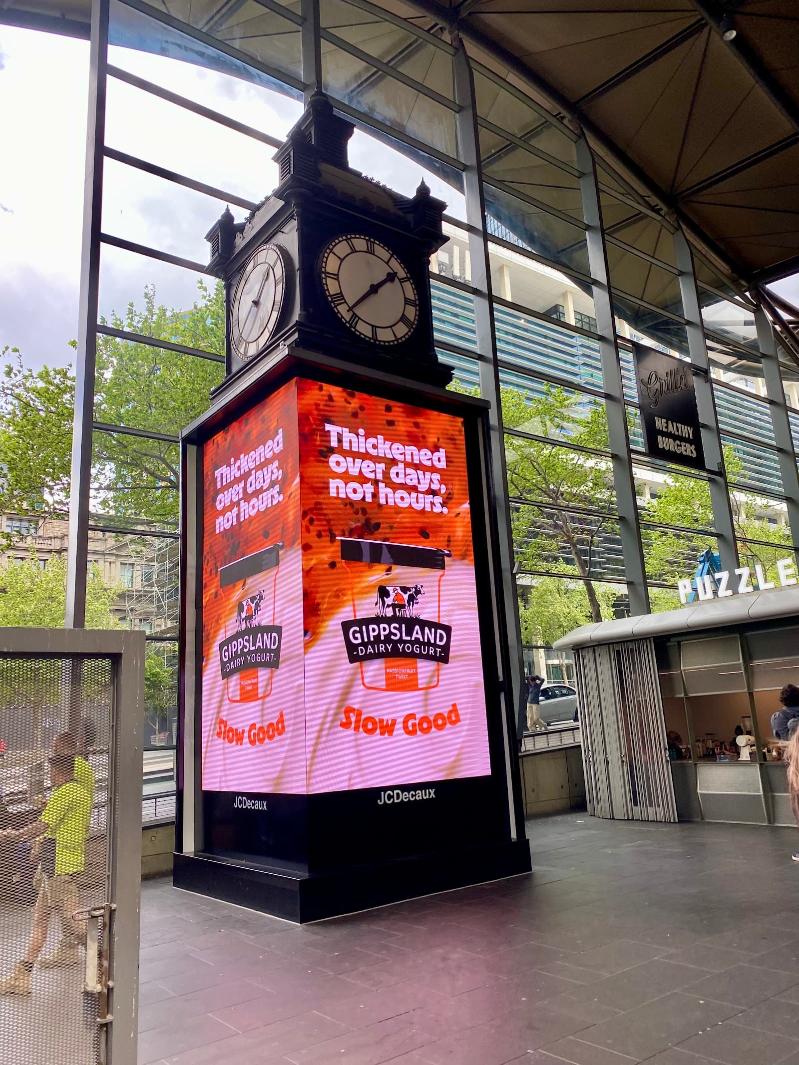 Water Tower Clock — Docklands, Melbourne