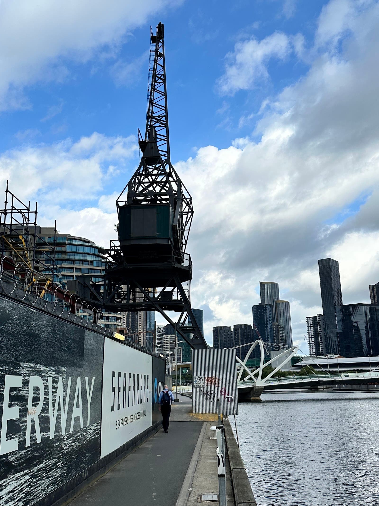 Seafarers Old Crane — Docklands, Melbourne