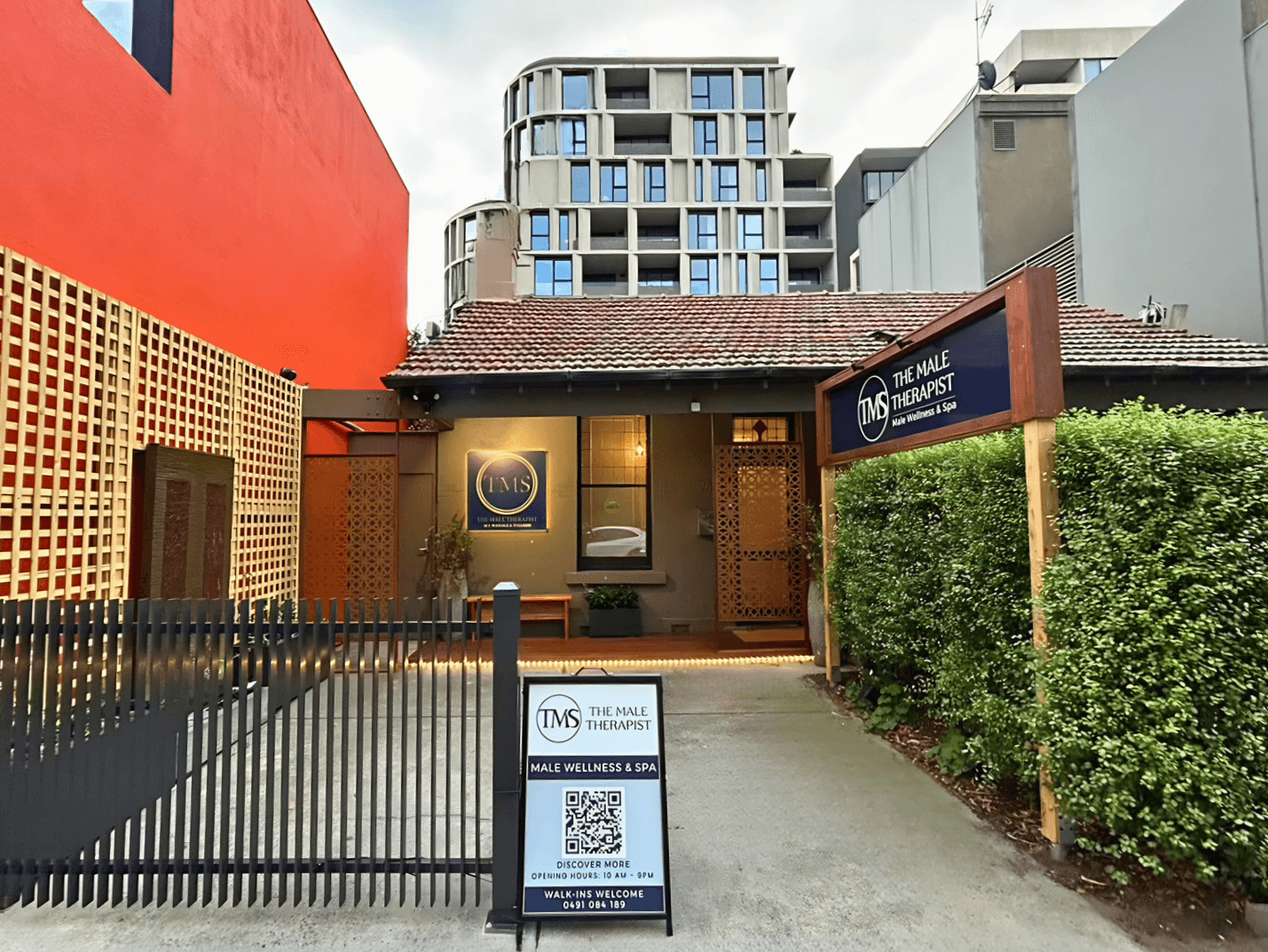 TMS The Male Therapist Massage Wellness & Spa l Prahran Market — Prahran, Melbourne