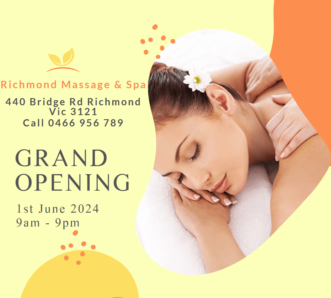 Richmond Massage and Spa — Richmond, Melbourne